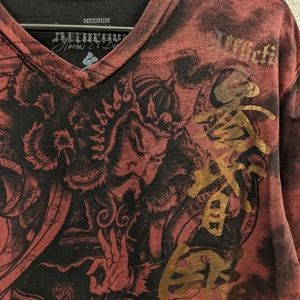 Affliction Japanese Graphic Tee